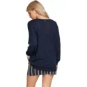 volcom-sea-navy-simply-stone-knit-sweater-marineblau