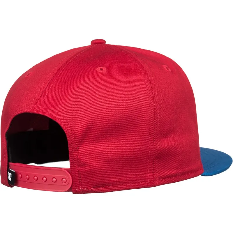 cepice-rovna-cervena-snapback-empire-fielder-dc-shoes