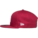cepice-rovna-cervena-snapback-empire-fielder-dc-shoes