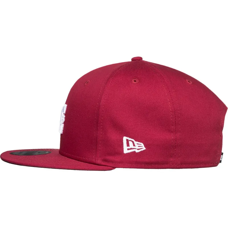 cepice-rovna-cervena-snapback-empire-fielder-dc-shoes
