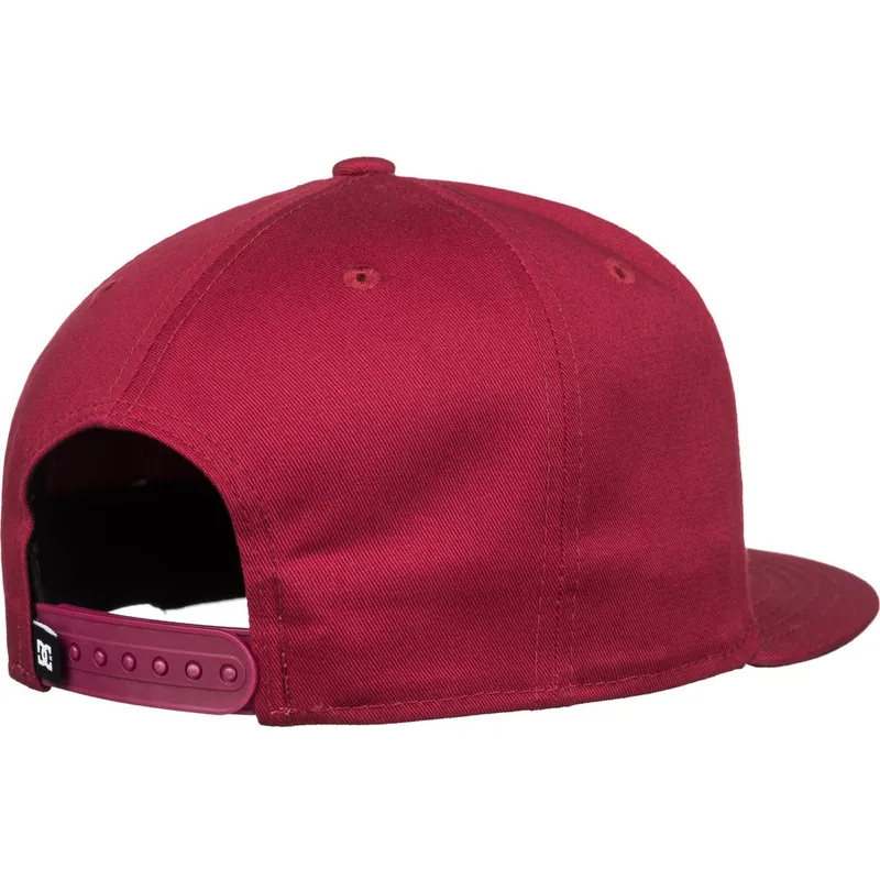 cepice-rovna-cervena-snapback-empire-fielder-dc-shoes