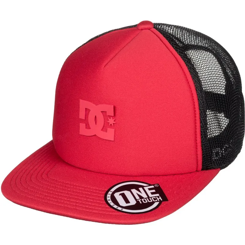 cepice-zaoblena-cervena-snapback-greet-up-dc-shoes