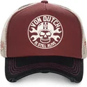 cepice-zaoblena-cervena-snapback-bor-von-dutch