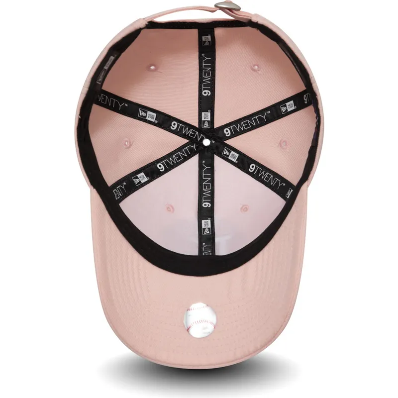 cepice-zaoblena-ruzova-nastavitelny-9twenty-dryera-packable-los-angeles-dodgers-mlb-new-era