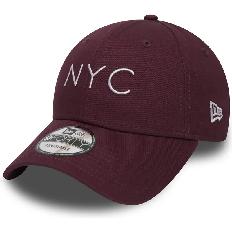 cepice-zaoblena-cervena-nastavitelny-9forty-essential-nyc-new-era cepice-zaoblena-cervena-nastavitelny-9forty-essential-nyc-new-era