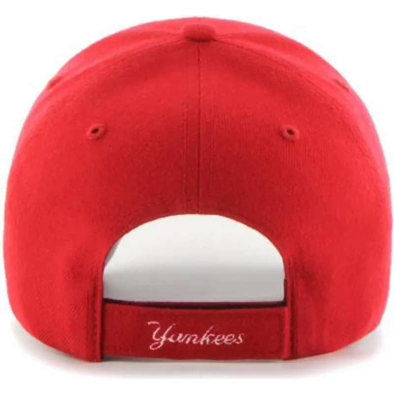cepice-zaoblena-cervena-nastavitelny-pro-deti-mvp-new-york-yankees-mlb-47-brand