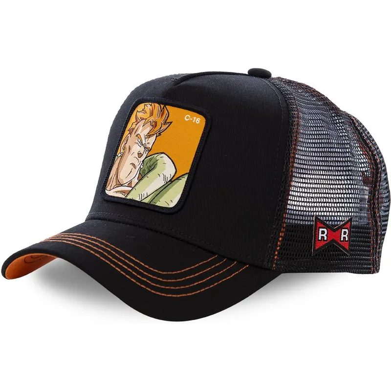 cepice-zaoblena-cerna-snapback-androide-c16b-c-16-dragon-ball-capslab cepice-zaoblena-cerna-snapback-androide-c16b-c-16-dragon-ball-capslab