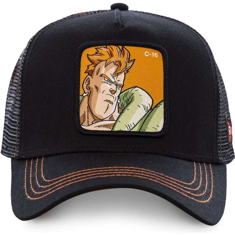 cepice-zaoblena-cerna-snapback-androide-c16b-c-16-dragon-ball-capslab cepice-zaoblena-cerna-snapback-androide-c16b-c-16-dragon-ball-capslab