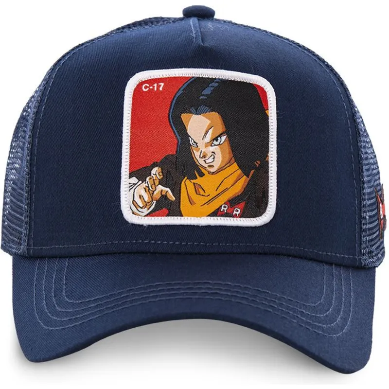 cepice-zaoblena-namornicka-modra-snapback-androide-c17a-c-17-dragon-ball-capslab cepice-zaoblena-namornicka-modra-snapback-androide-c17a-c-17-dragon-ball-capslab