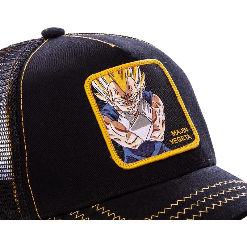 cap-zaoblena-black-snapback-vegeta-dragon-ball-capslab cap-zaoblena-black-snapback-vegeta-dragon-ball-capslab