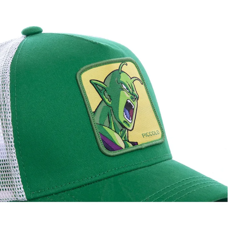 cepice-zaoblena-zelena-snapback-pic1-piccolo-dragon-ball-capslab