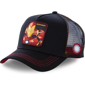 cepice-zaoblena-cerna-snapback-iro2-iron-man-marvel-comics-capslab