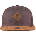 cepice-rovna-hneda-snapback-linen-2015-djinns