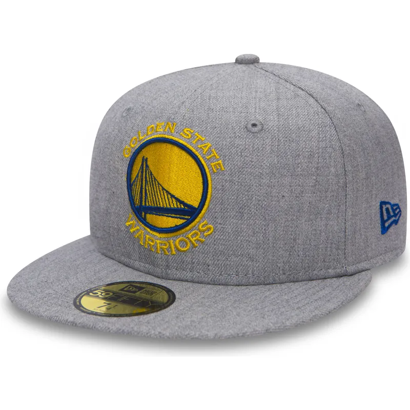 golden-state-warriors-nba-59fifty-heather-graue-flat-cap-von-new-era