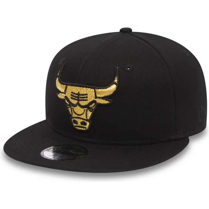 cepice-rovna-cerna-snapback-pro-deti-oro-9fifty-golden-chicago-bulls-nba-new-era