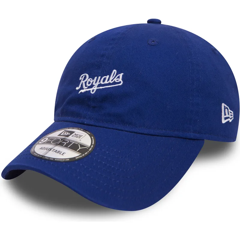 cepice-zaoblena-modra-nastavitelny-9forty-mini-wordmark-kansas-city-royals-mlb-new-era