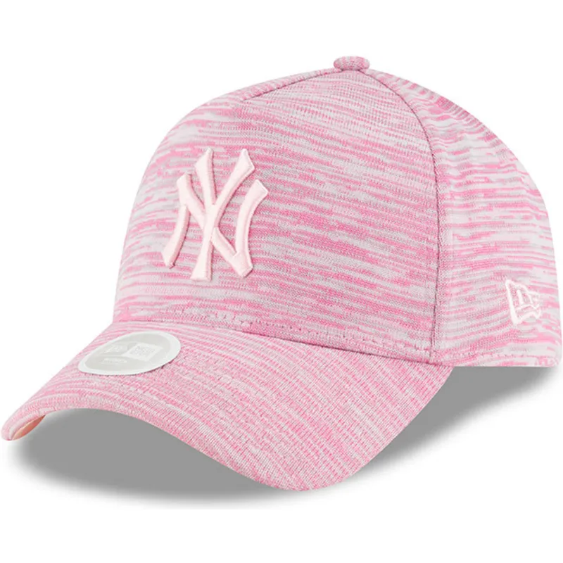 cepice-zaoblena-ruzova-snapback-ajustable-9forty-a-frame-engineered-fit-new-york-yankees-mlb-new-era