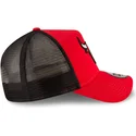 rote-trucker-kappe-9forty-team-der-chicago-bulls-nba-von-new-era