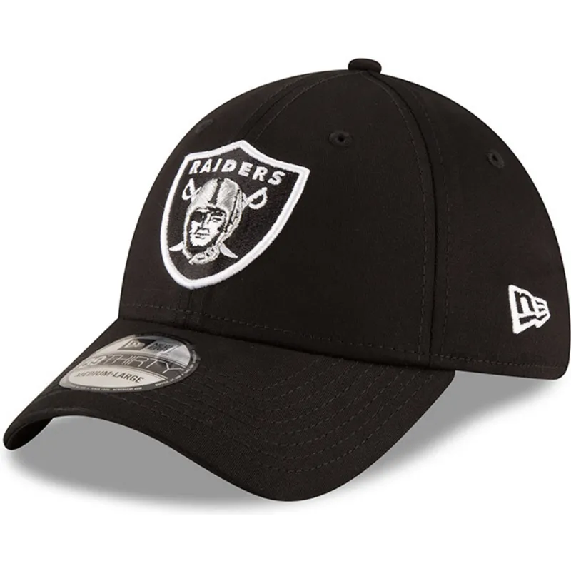 cepice-zaoblena-cerna-prilehava-39thirty-base-las-vegas-raiders-nfl-new-era