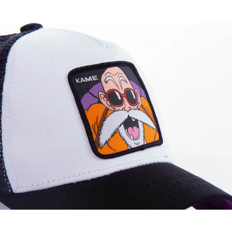 cepice-zaoblena-zadne-zvire-bila-snapback-master-roshi-kam4-dragon-ball-muten-rosi-dragon-ball-capslab