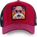 rote-trucker-kappe-master-roshi-kam5-dragon-ball-von-capslab