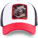 capslab-marvel-comics-rocket-raccoon-roc2-weisse-schwarze-und-rote-trucker-kappe