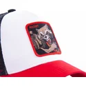 capslab-marvel-comics-rocket-raccoon-roc2-weisse-schwarze-und-rote-trucker-kappe