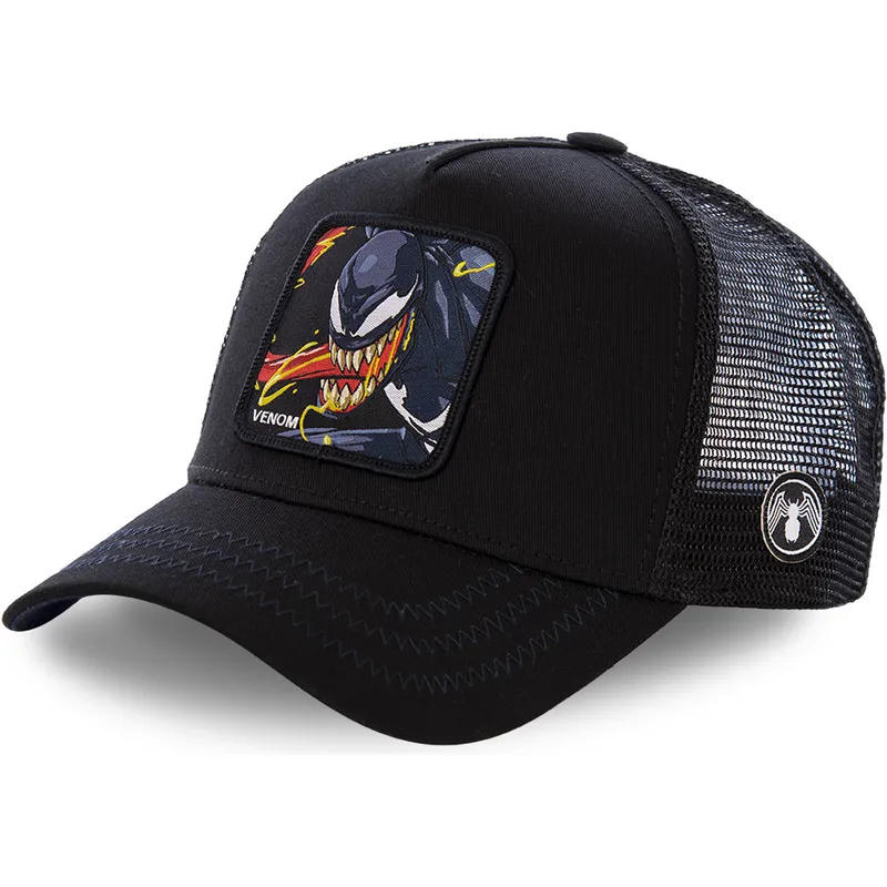 cepice-zaoblena-cerna-snapback-ven2-venom-marvel-comics-capslab