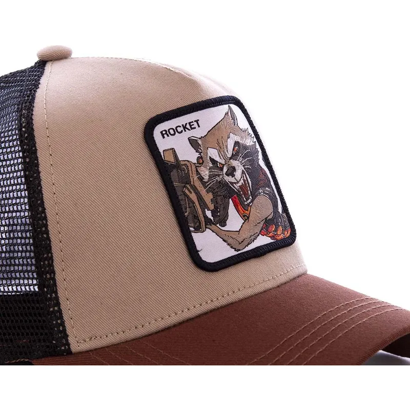 cepice-zaoblena-hneda-snapback-roc1-rocket-raccoon-marvel-comics-capslab