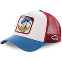 cepice-zaoblena-bila-snapback-duc2-kacer-donald-disney-capslab
