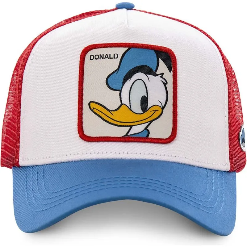 cepice-zaoblena-bila-snapback-duc2-kacer-donald-disney-capslab