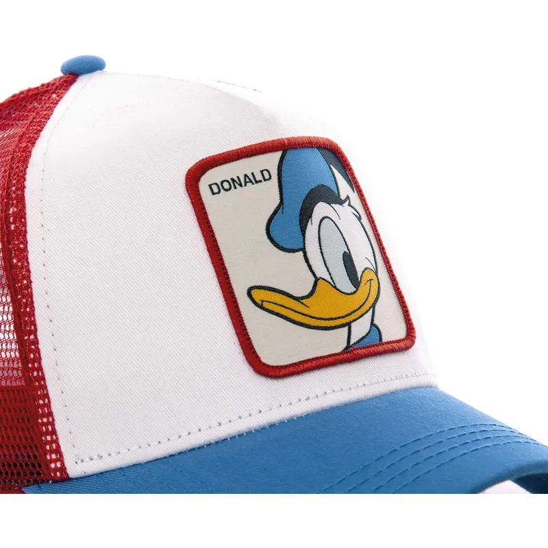 cepice-zaoblena-bila-snapback-duc2-kacer-donald-disney-capslab