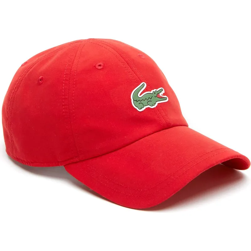 cepice-zaoblena-cervena-nastavitelny-croc-microfibre-lacoste