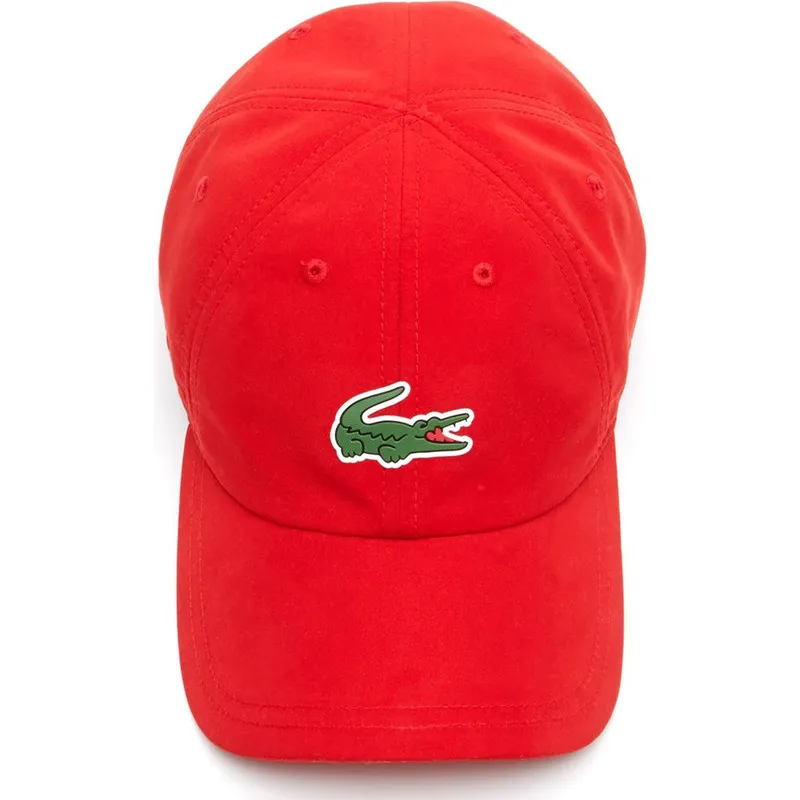 cepice-zaoblena-cervena-nastavitelny-croc-microfibre-lacoste