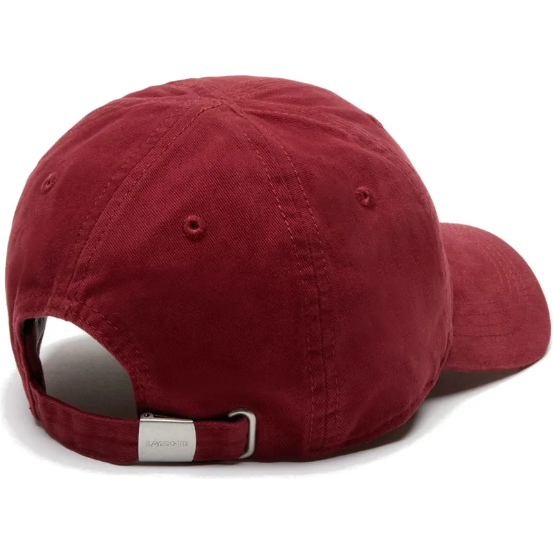 cepice-zaoblena-cervena-nastavitelny-big-croc-gabardine-lacoste cepice-zaoblena-cervena-nastavitelny-big-croc-gabardine-lacoste
