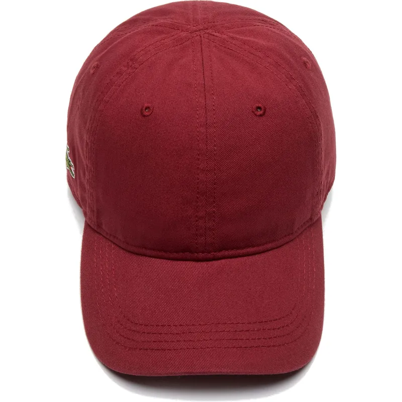 cepice-zaoblena-cervena-nastavitelny-basic-side-crocodile-lacoste