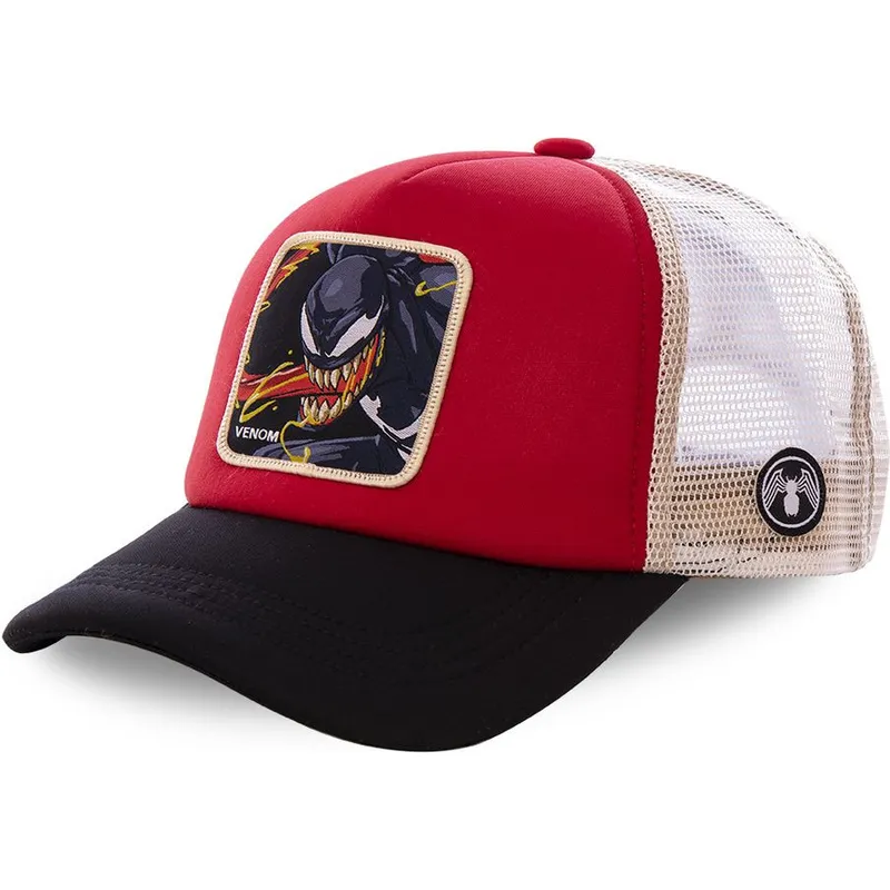 cepice-zaoblena-cervena-snapback-ven4m-venom-marvel-comics-capslab