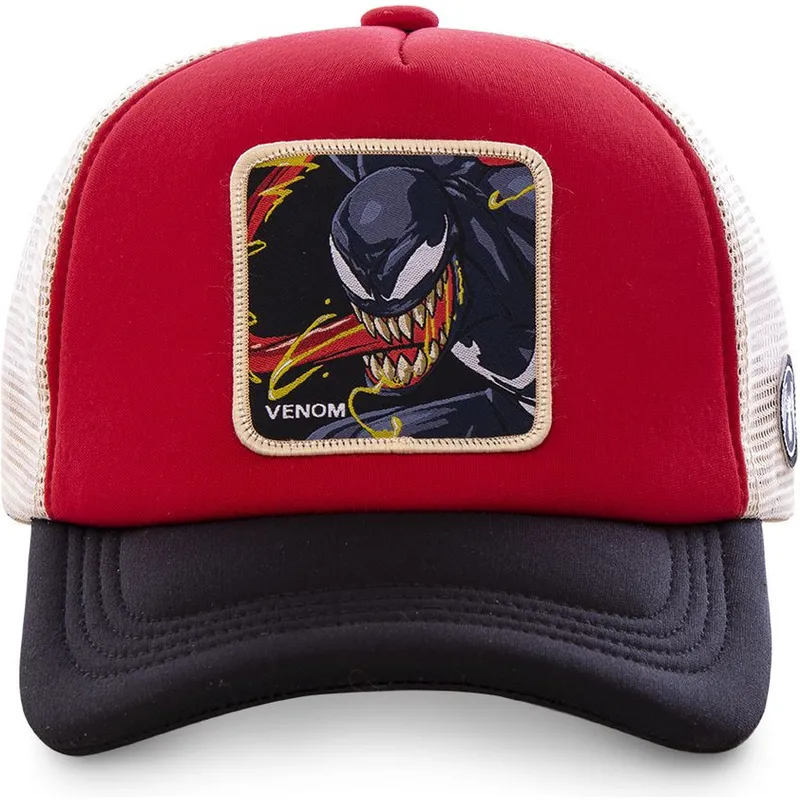 cepice-zaoblena-cervena-snapback-ven4m-venom-marvel-comics-capslab