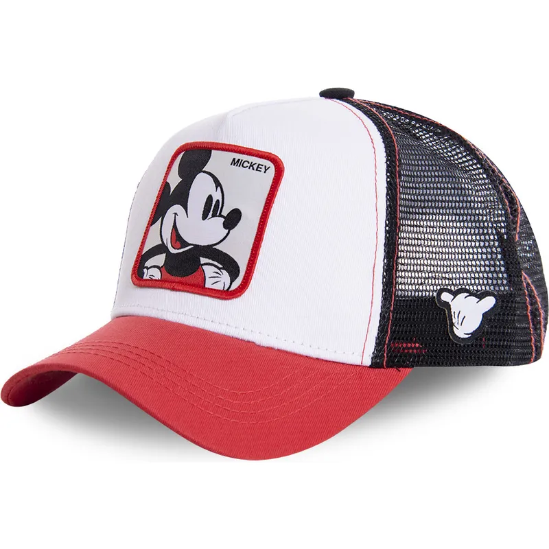cepice-zaoblena-bila-snapback-mic4-mickey-mouse-disney-capslab
