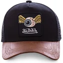schwarze-und-braune-trucker-kappe-grn6-von-von-dutch