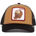 cepice-zaoblena-hneda-snapback-two-beavers-the-farm-goorin-bros