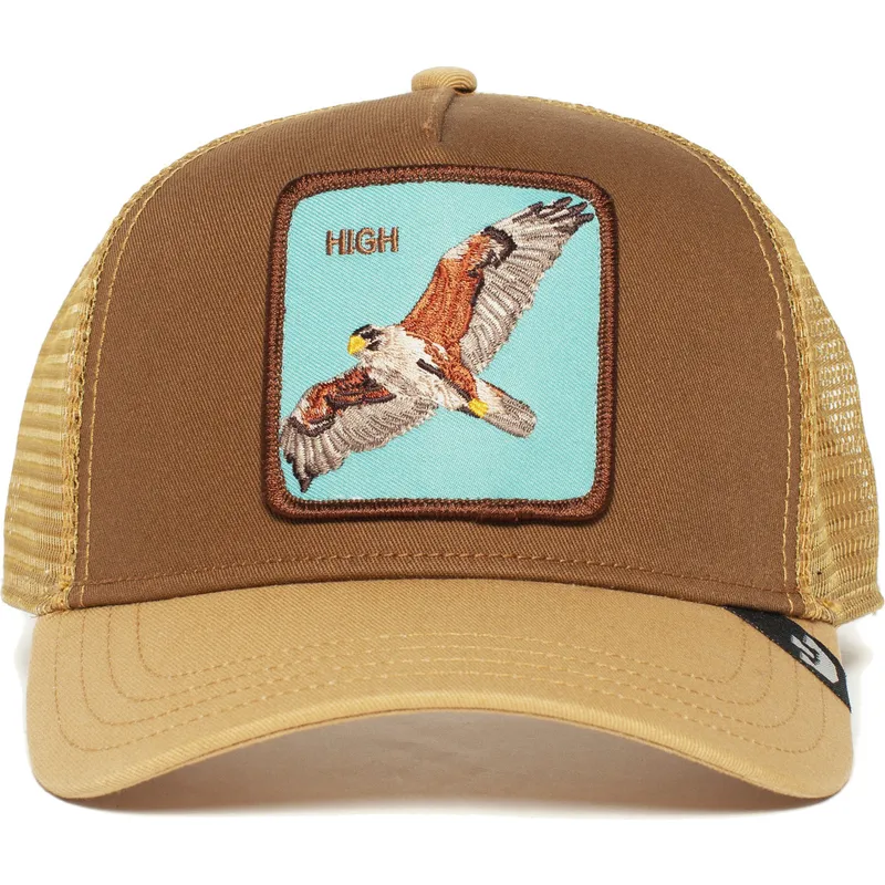 cepice-zaoblena-hneda-snapback-high-the-farm-goorin-bros cepice-zaoblena-hneda-snapback-high-the-farm-goorin-bros
