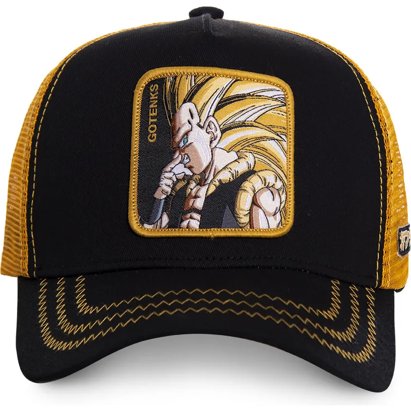 cepice-zaoblena-cerna-snapback-super-saiyan-3-got2-gotenks-dragon-ball-capslab