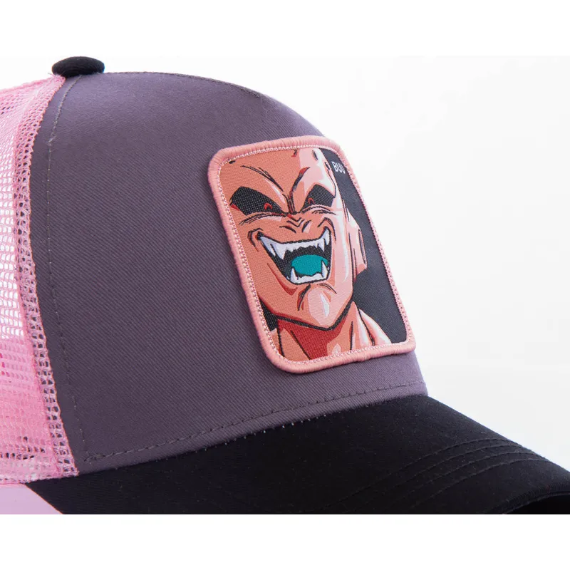 cepice-zaoblena-seda-snapback-rosa-buu3-kid-buu-dragon-ball-capslab
