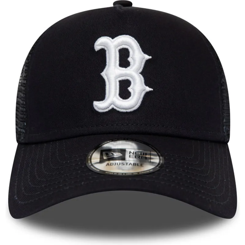 cepice-zaoblena-namornicka-modra-snapback-league-essential-a-frame-boston-red-sox-mlb-new-era