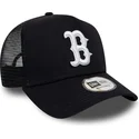 cepice-zaoblena-namornicka-modra-snapback-league-essential-a-frame-boston-red-sox-mlb-new-era