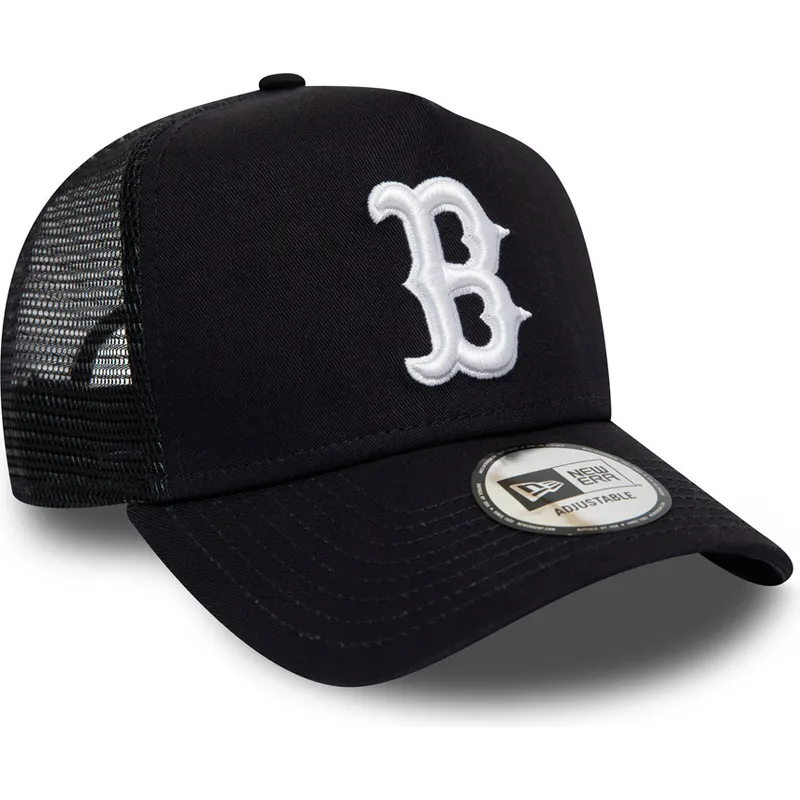 cepice-zaoblena-namornicka-modra-snapback-league-essential-a-frame-boston-red-sox-mlb-new-era