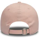 new-era-curved-brim-9forty-league-essential-los-angeles-dodgers-mlb-pink-adjustable-cap