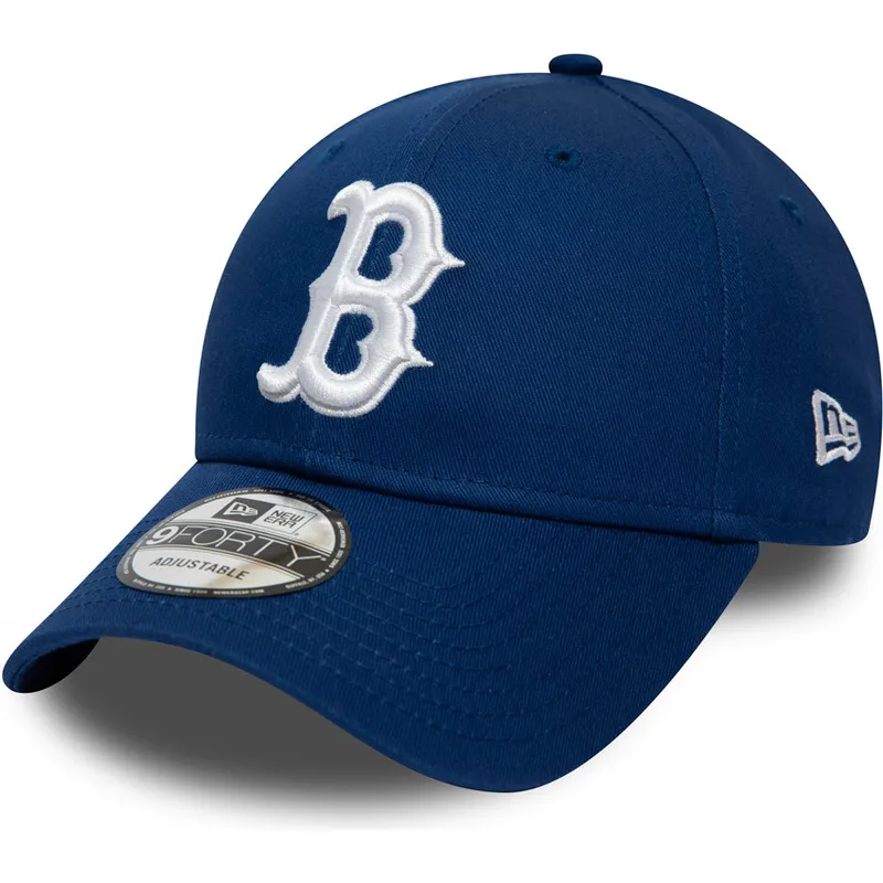 cepice-zaoblena-modra-nastavitelny-9forty-league-essential-boston-red-sox-mlb-new-era