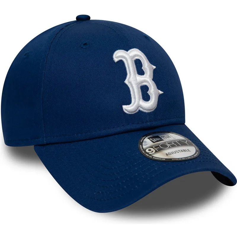 cepice-zaoblena-modra-nastavitelny-9forty-league-essential-boston-red-sox-mlb-new-era